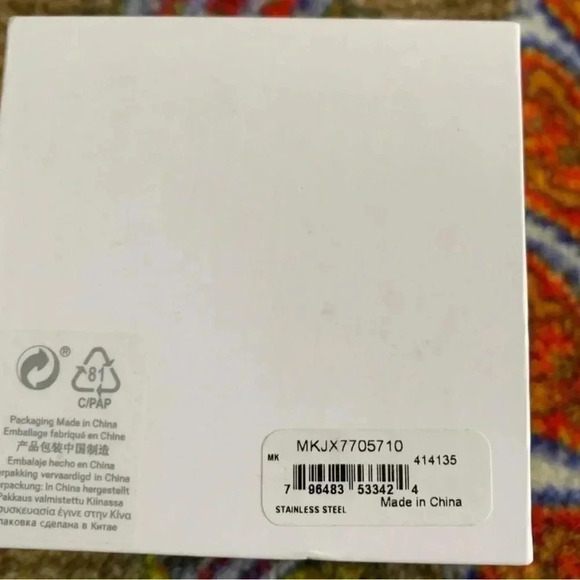 Michael Kors Haute Rose Gold Hot Pink Enamel
Bangle Bracelet MKJ7705710 + MK BOX - Picture 7 of 9